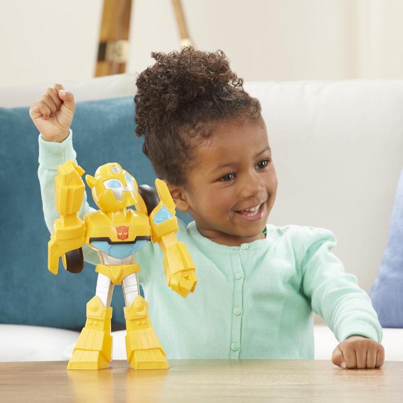 Playskool Heroes Transformers Rescue Bots Academy Mega Mighties Bumblebee Collectible 10-Inch Robot Action Figure, Toys for Kids Ages 3 and Up product image 1