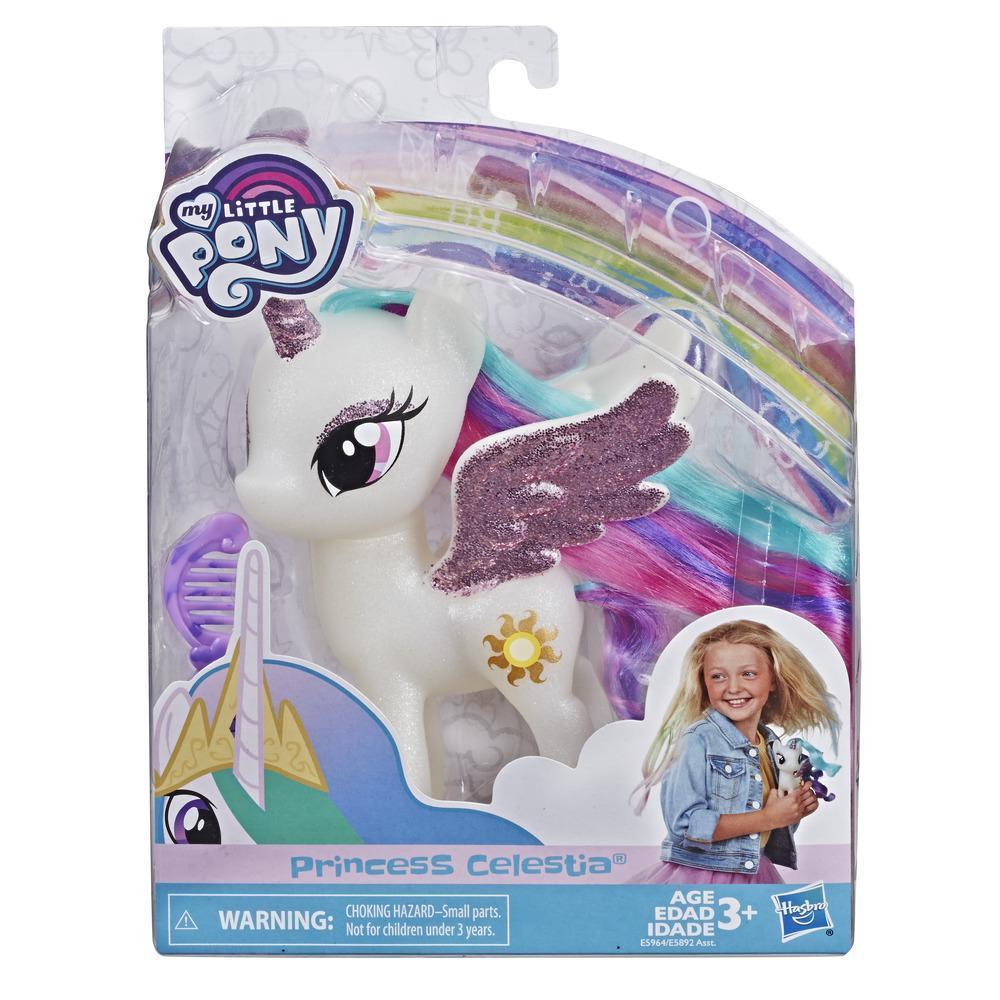My Little Pony Toy Princess Celestia – Sparkling 6-inch Figure for Kids Ages 3 Years Old and Up product thumbnail 1