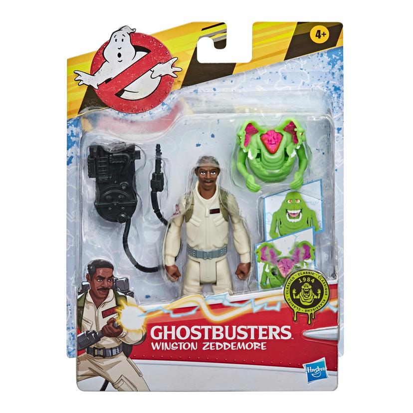 Ghostbusters Fright Features Winston Zeddemore Figure with Interactive Slimer Figure and Accessory, Kids Ages 4 and Up product image 1