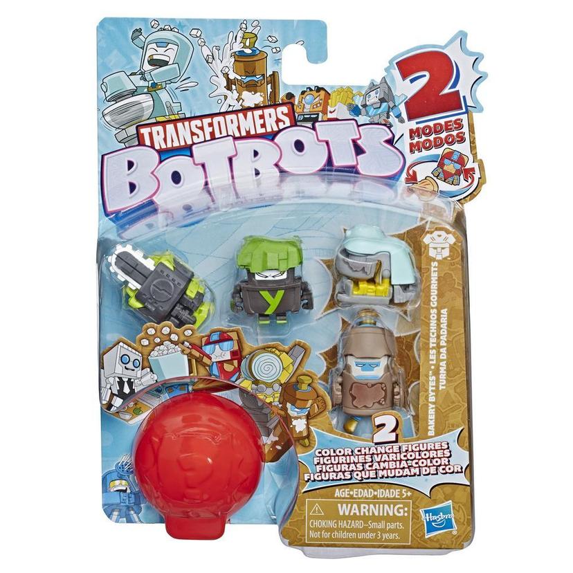 Transformers BotBots Toys Bakery Bytes Mystery 5-Pack Series 1 -- Collectible Color Change Figures! product image 1