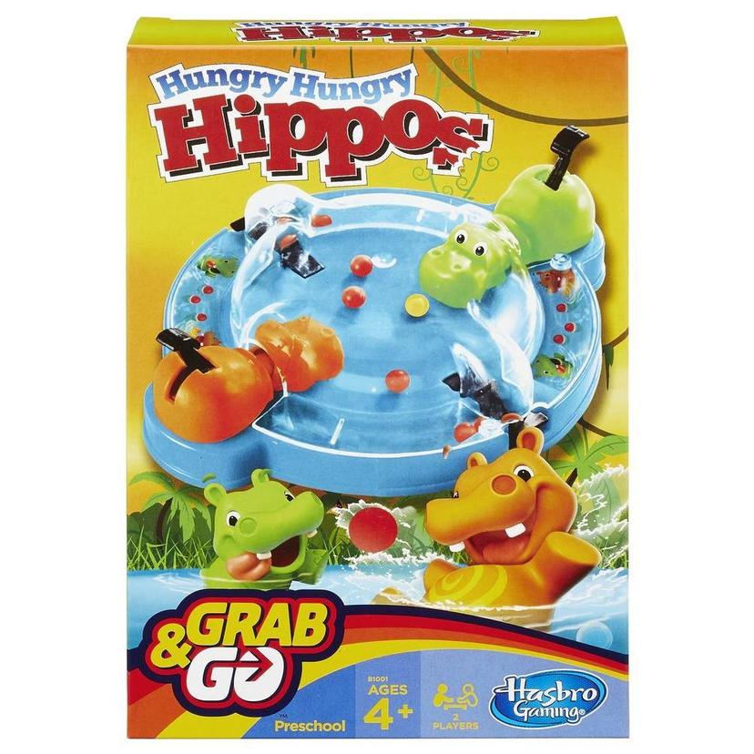 Elefun & Friends Hungry Hungry Hippos Grab & Go Game product image 1