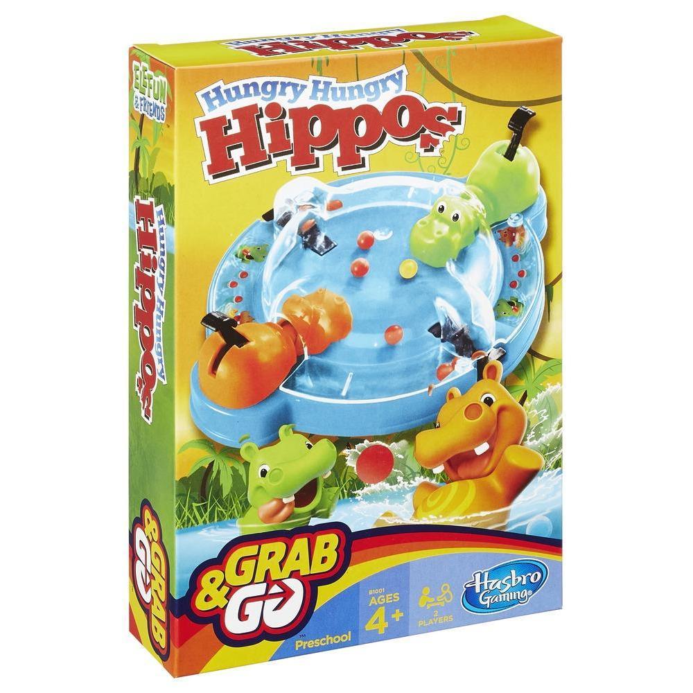 Elefun & Friends Hungry Hungry Hippos Grab & Go Game product thumbnail 1