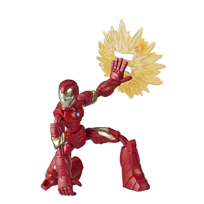 Marvel Avengers Bend And Flex Action Figure, 6-Inch Flexible Iron Man Figure, Includes Blast Accessory, Ages 4 And Up product image 1