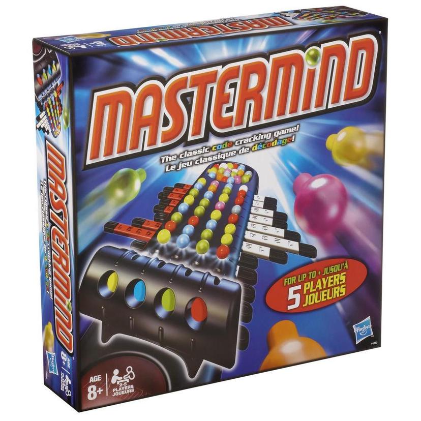 Gaming Mastermind the Classic Code Cracking Game for Ages 8 and Up,for 2  Player