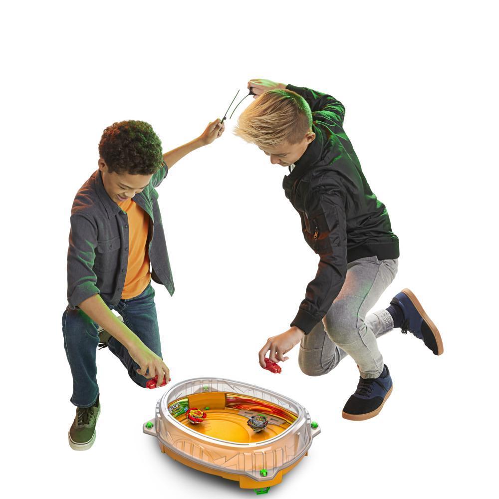 Beyblade Burst QuadDrive Cosmic Vector Battle Set Game -- Beystadium, 2 Toy Tops and 2 Launchers for Ages 8 and Up product thumbnail 1