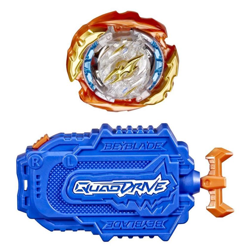 Beyblade Burst QuadDrive Cyclone Fury String Launcher Set -- Battle Game Set with String Launcher and Battling Top Toy product image 1