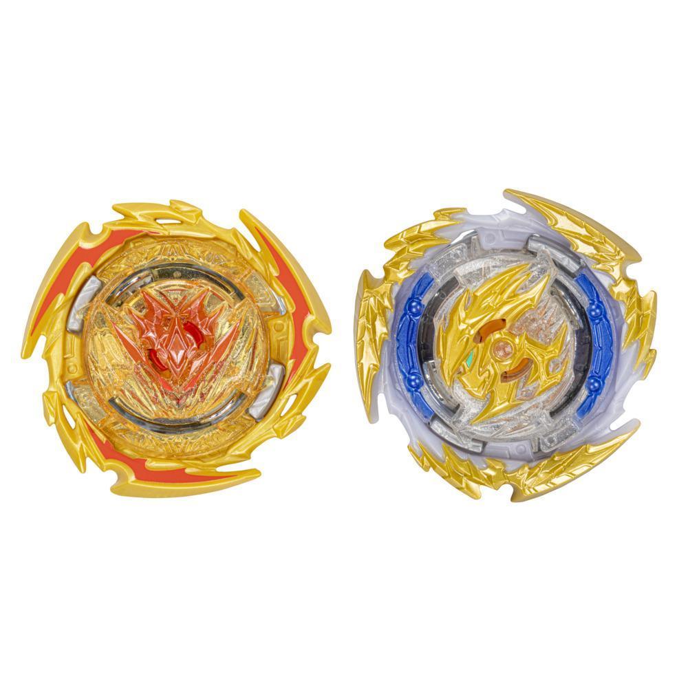 Beyblade Burst QuadDrive Destruction Belfyre B7 and Decay Perseus P7 Spinning Top Dual Pack -- Battling Game Top Toy product thumbnail 1