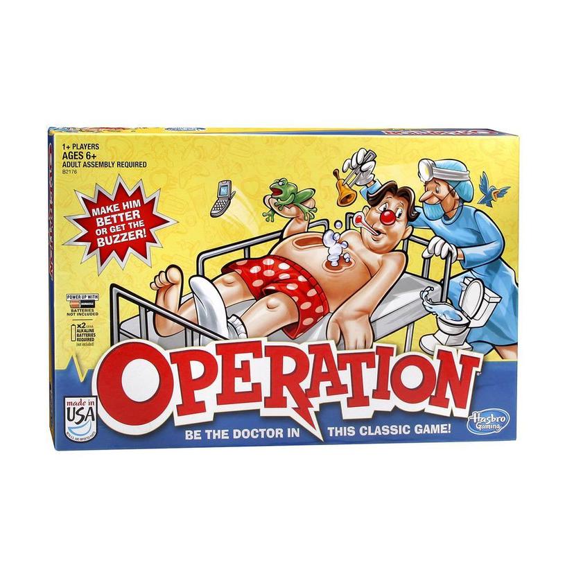 Classic Family Favorite Operation Game, Board Game for Kids Ages 6 and Up 