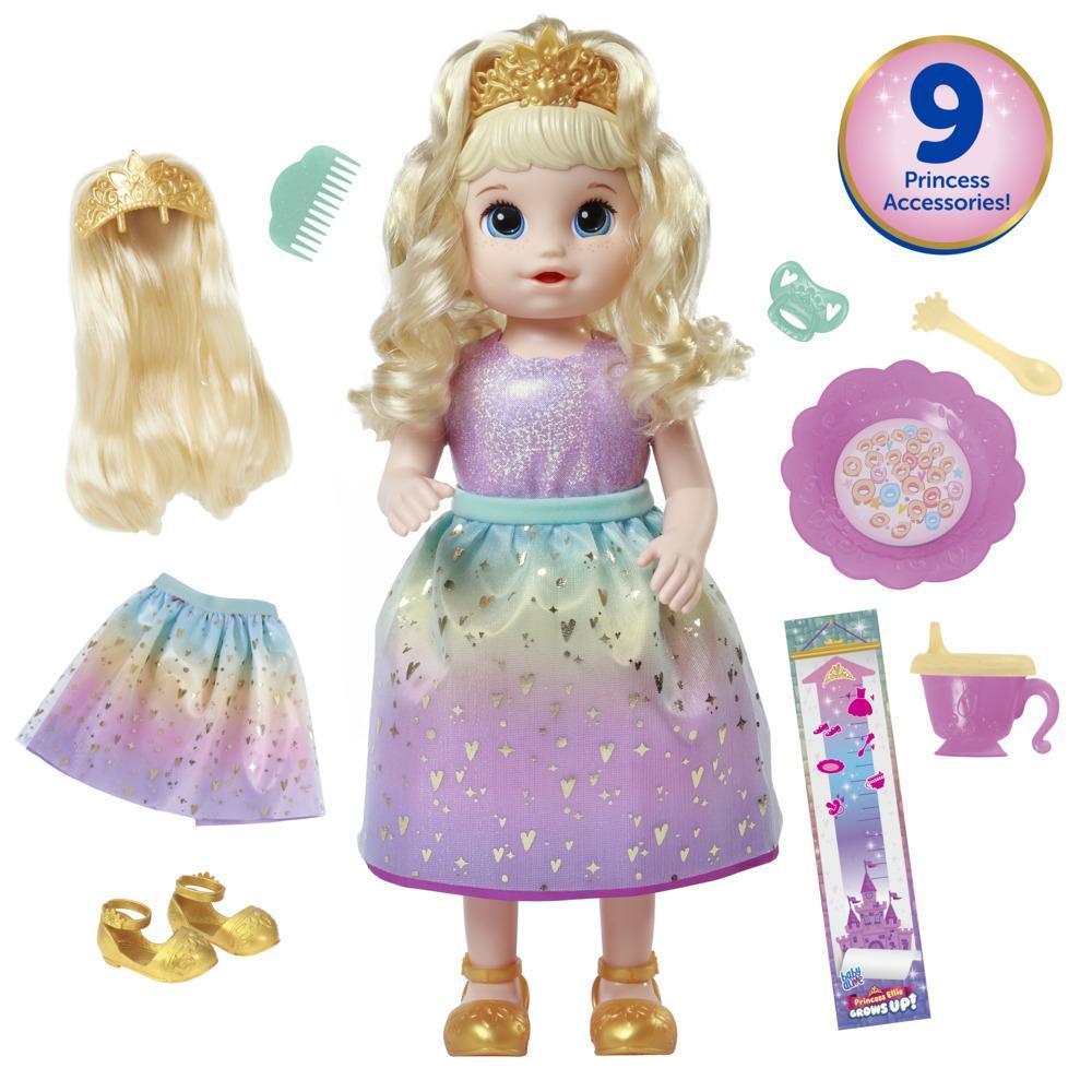 Baby Alive Princess Ellie Grows Up! Doll, 18-Inch Growing Talking Baby Doll Toy for Kids Ages 3 and Up, Blonde Hair product thumbnail 1