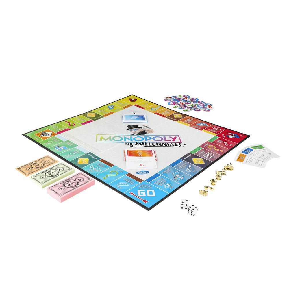 Monopoly for Millennials Board Game product thumbnail 1