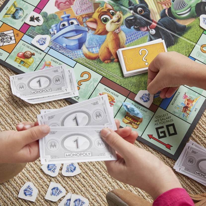 Monopoly junior Hasbro Gaming : King Jouet, Jeux de plateau Hasbro Gaming -  Jeux de société