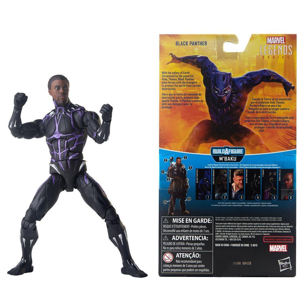 Marvel Legends Series Avengers: Infinity War 6-inch Black Panther Figure product thumbnail 1