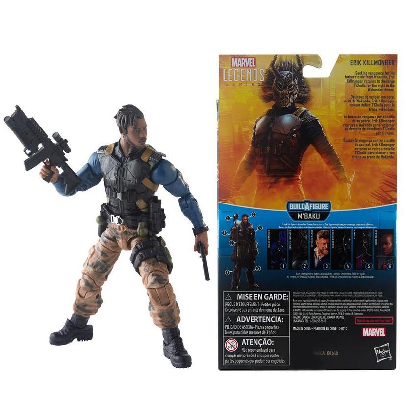 Marvel Legends Series Black Panther 6-inch Erik Killmonger Figure product image 1