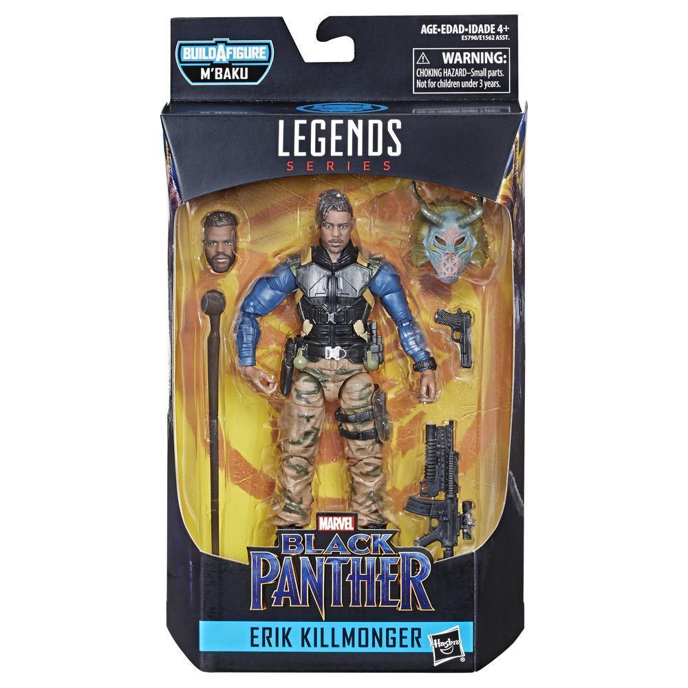 Marvel Legends Series Black Panther 6-inch Erik Killmonger Figure product thumbnail 1