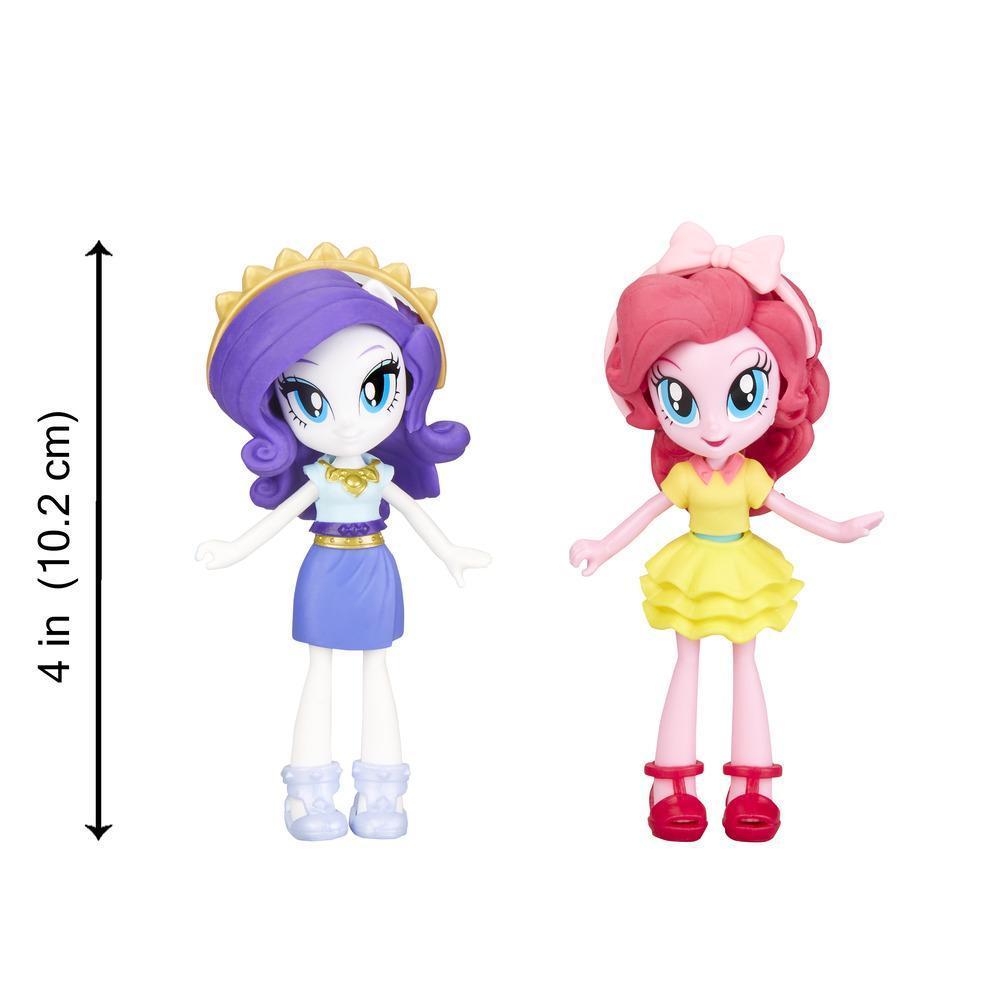 My Little Pony Equestria Girls Fashion Squad Rarity and Pinkie Pie Mini Doll Set with 40+ Accessories product thumbnail 1