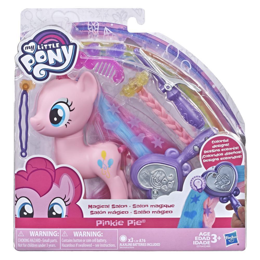 My Little Pony Magical Salon Pinkie Pie Toy -- 6-Inch Hair Styling Fashion Pony product thumbnail 1