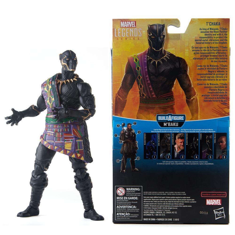 Marvel Legends Series Black Panther 6-inch T’Chaka Figure product thumbnail 1