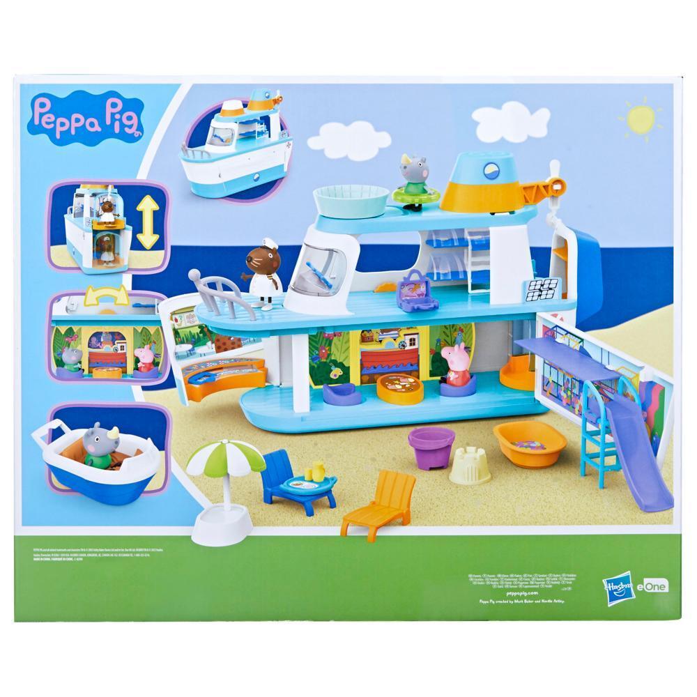 Peppa Pig’s Cruise Ship, Peppa Pig Playset with 17 Pieces, Preschool Toys, Ages 3+ product thumbnail 1