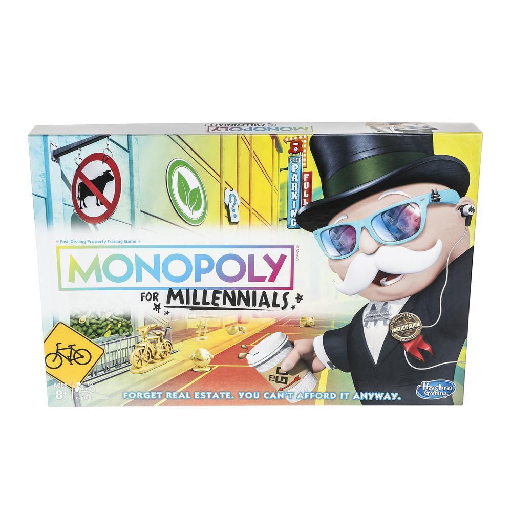 Monopoly for Millennials Board Game product thumbnail 1