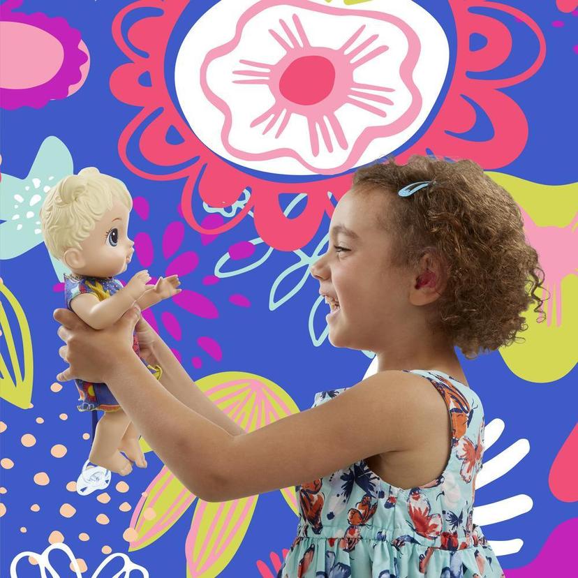 Baby Alive Baby Lil Sounds: Interactive Baby Doll for Girls and Boys Ages 3 and Up, Makes 10 Sound Effects, including Giggles, Cries, Baby Doll with Pacifier product image 1
