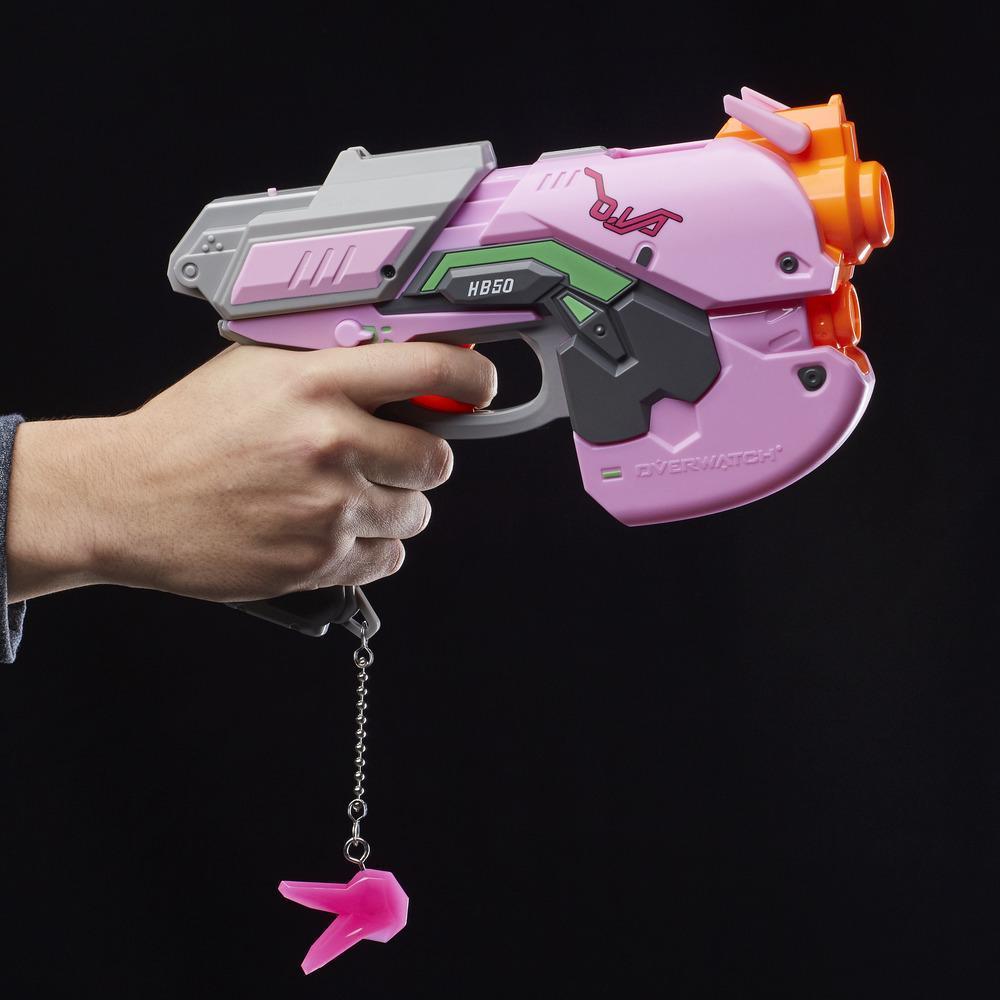 Overwatch D.Va Nerf Rival Blaster with 3 OverWatch Nerf Rival Rounds product thumbnail 1