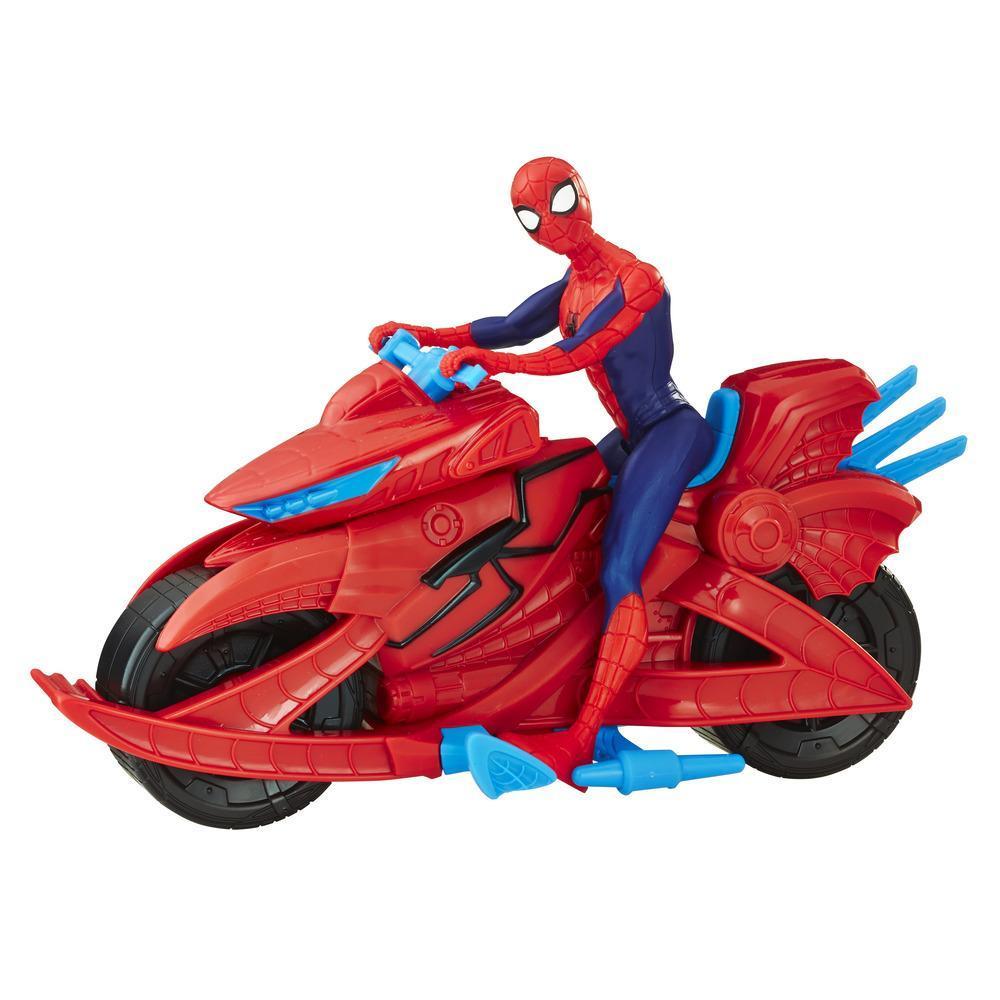 Marvel Spider-Man Figure with Cycle product thumbnail 1