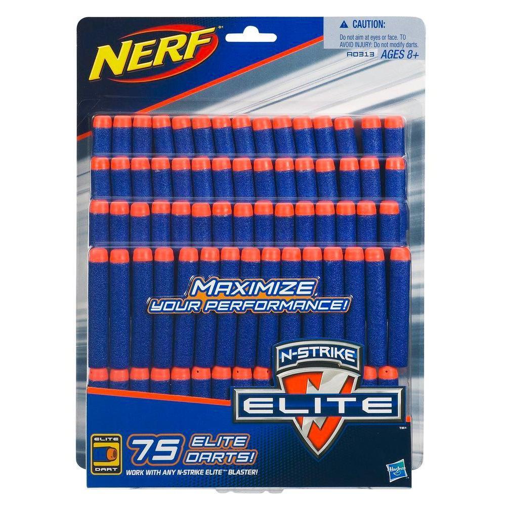 Nerf Official 75 Dart Elite Refill Pack for Nerf N-Strike Elite AccuStrike Zombie Strike Modulus Toy Blasters product thumbnail 1