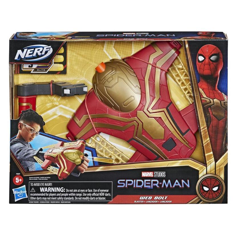 Spider-Man Homecoming Spider Racer Nerf Toy Review Hasbro Juguetes 