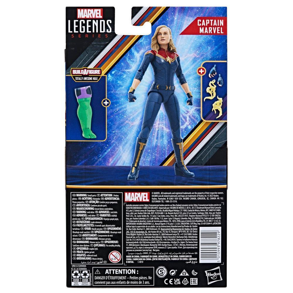 Marvel Legends Series Captain Marvel Action Figures (6”) product thumbnail 1