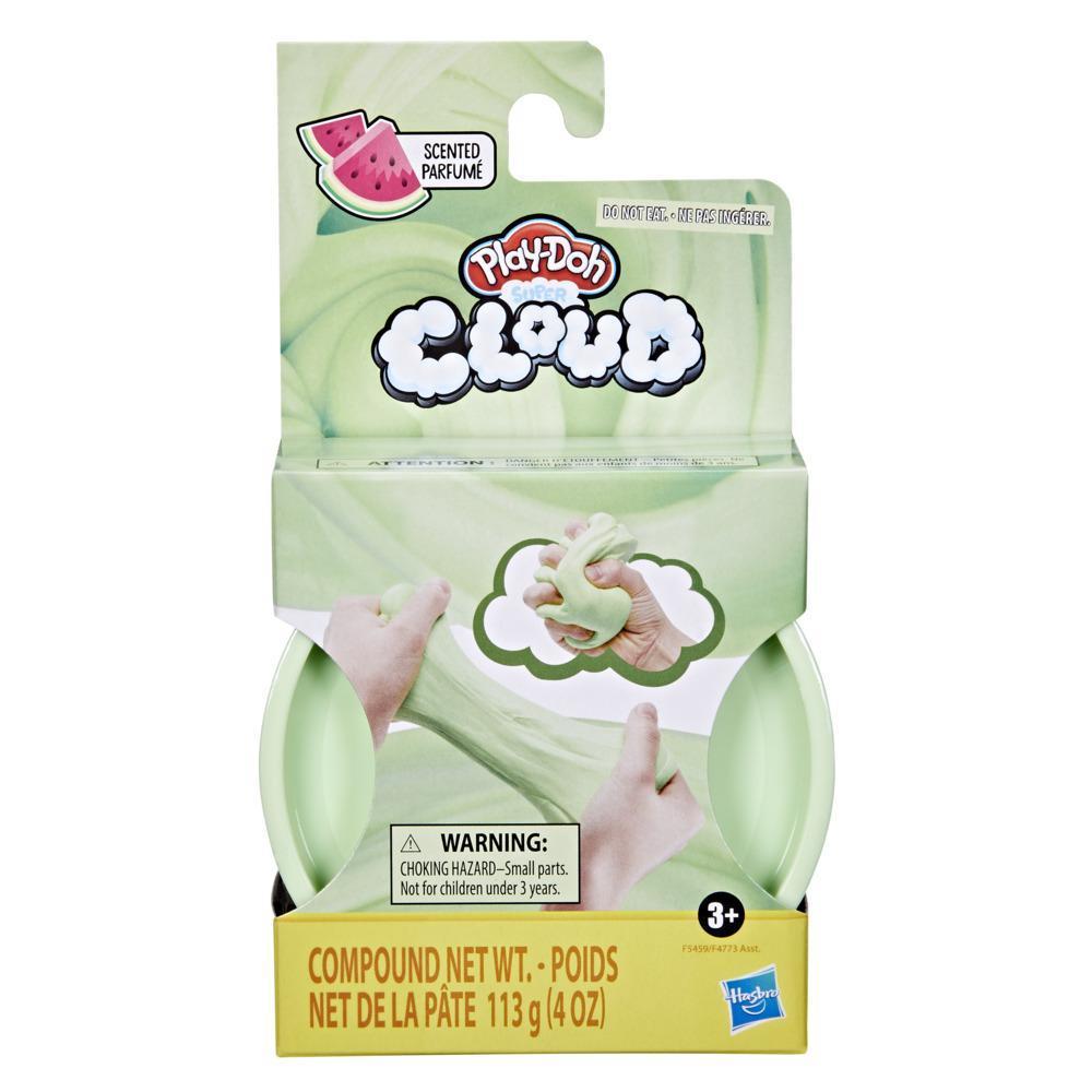 Play-Doh Super Cloud Bright Green Watermelon Scented 4-Ounce Single Can of Puffy, Ooey Gooey Compound, Non-Toxic product thumbnail 1