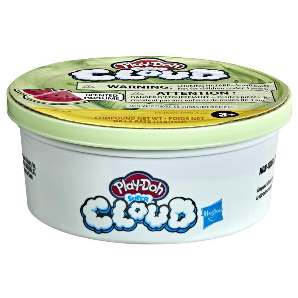 Play-Doh Super Cloud Bright Green Watermelon Scented 4-Ounce Single Can of Puffy, Ooey Gooey Compound, Non-Toxic product thumbnail 1