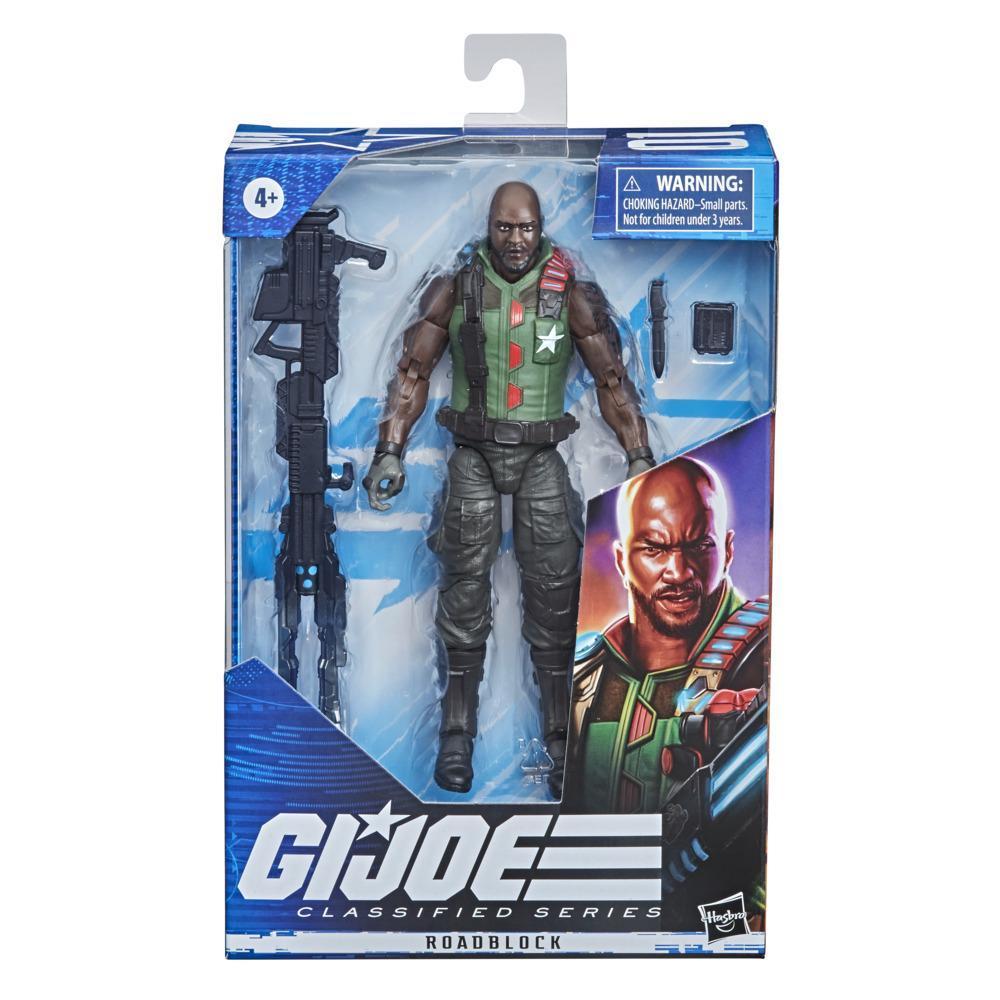 G.I. Joe Classified Series Series Roadblock Filed Variant Action Figure 01 Collectible Toy with Custom Package Art product thumbnail 1