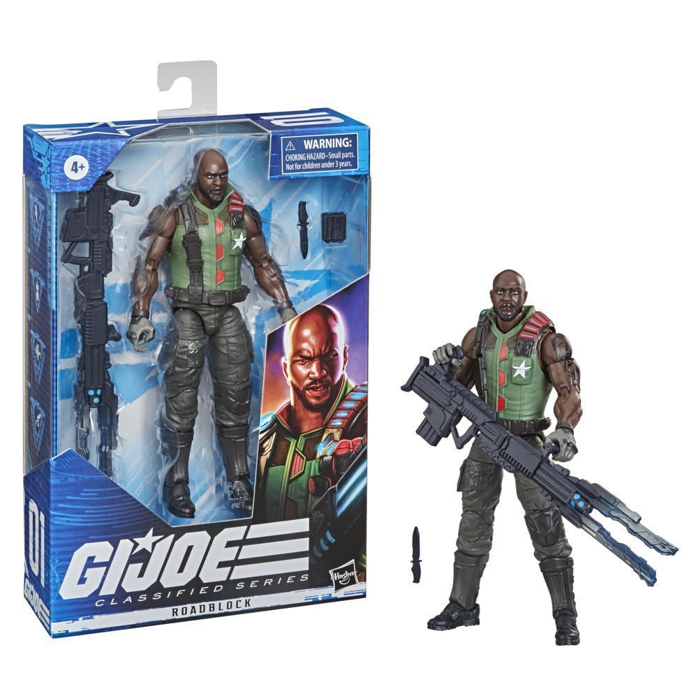 G.I. Joe Classified Series Series Roadblock Filed Variant Action Figure 01 Collectible Toy with Custom Package Art product thumbnail 1