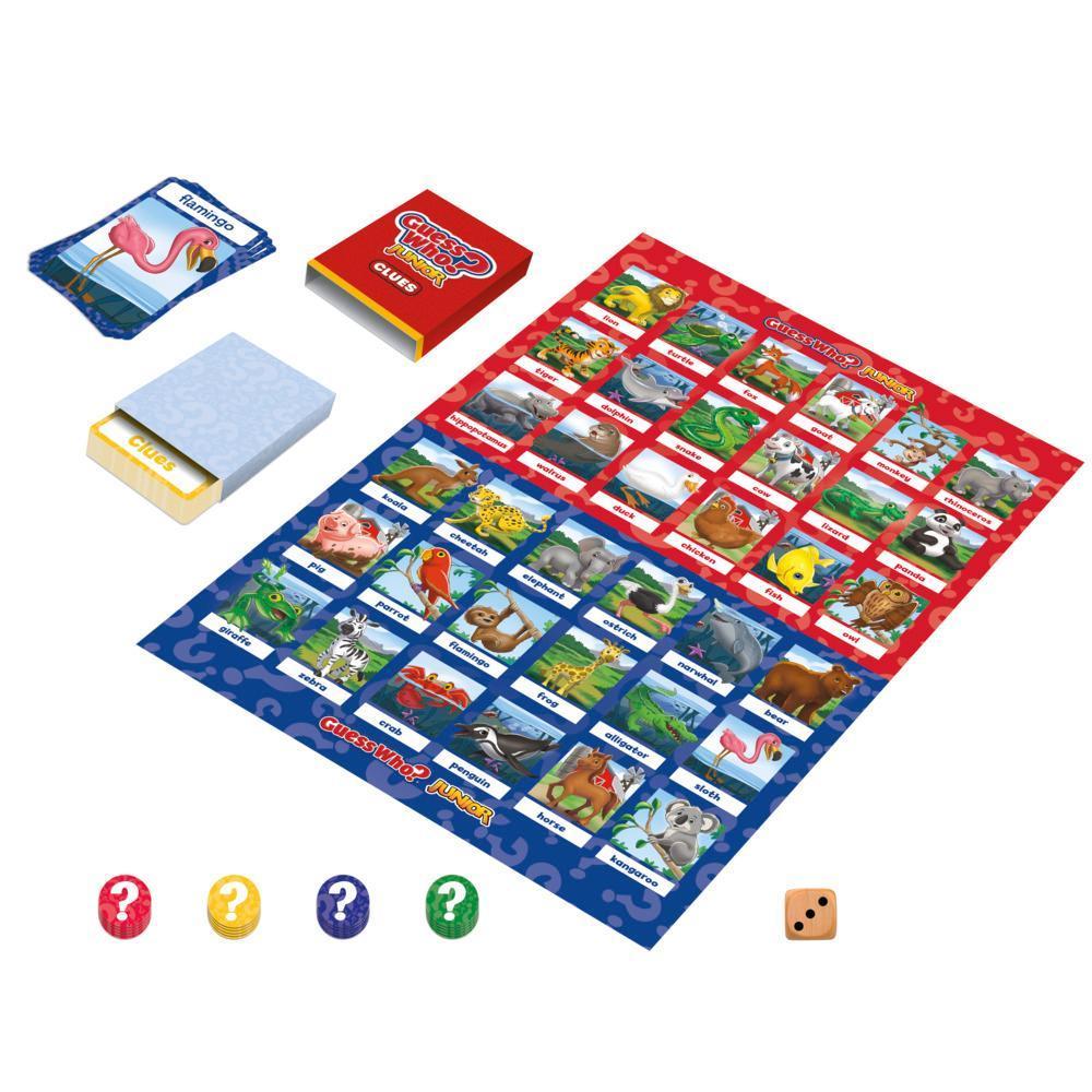 Guess Who? Junior Board Game for Kids Ages 3 and Up, Preschool Games, Kids Games product thumbnail 1