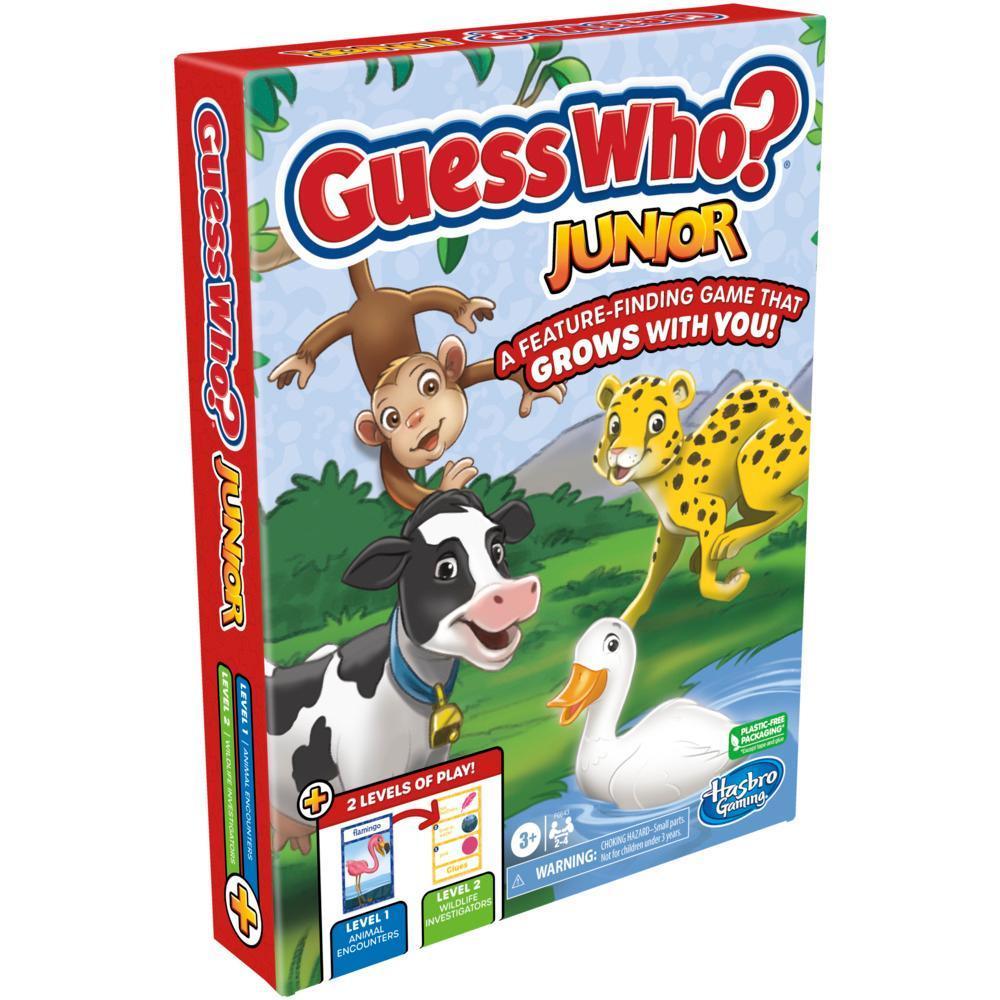 Guess Who? Junior Board Game for Kids Ages 3 and Up, Preschool Games, Kids Games product thumbnail 1