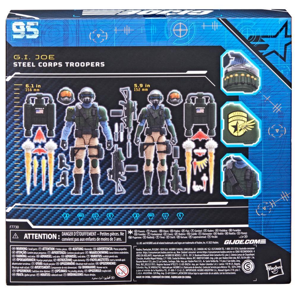 G.I. Joe Classified Series Steel Corps Troopers, Collectible G.I. Joe Action Figure (6"), 95 product thumbnail 1