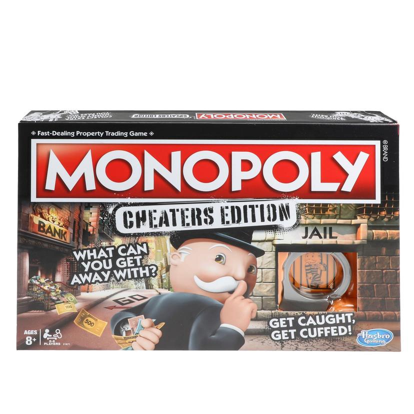Monopoly Cheaters Edition : la version du jeu qui encourage la triche  bientôt commercialisée !