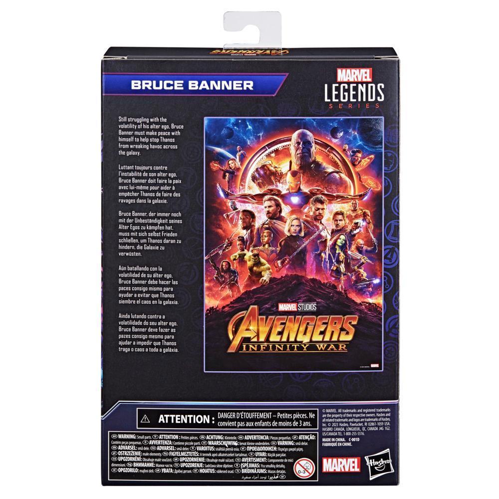 Hasbro Marvel Legends Series Bruce Banner, 6" Marvel Legends Action Figures product thumbnail 1