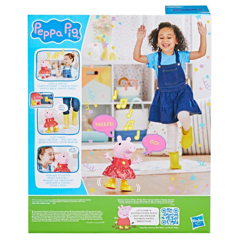 Peppa Pig Toys Peppa’s Muddy Puddles Party Doll, Musical Toys for Girls and Boys Ages 3+ product thumbnail 1