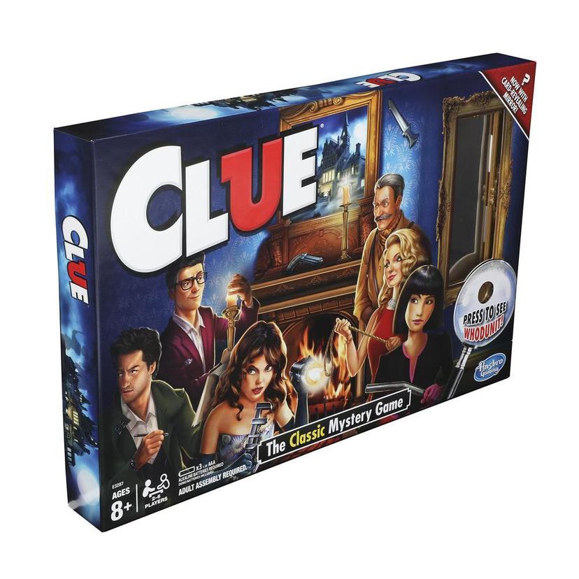 Clue Game Reveal With Mirror Hasbro Games
