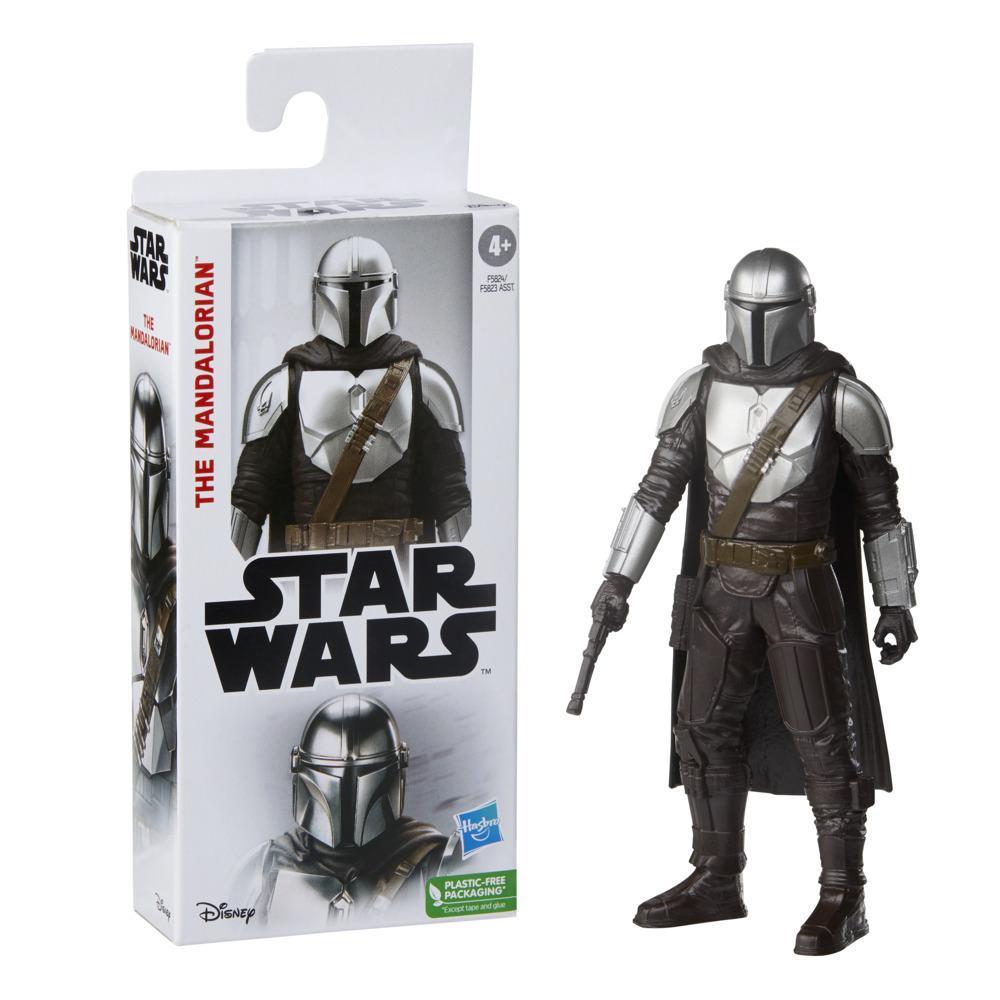 Star Wars The Mandalorian Toy 6-inch-Scale The Mandalorian Action Figure, Toys for Kids Ages 4 and Up product thumbnail 1