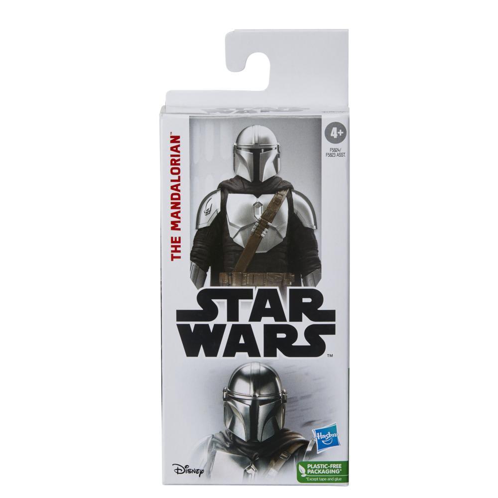 Star Wars The Mandalorian Toy 6-inch-Scale The Mandalorian Action Figure, Toys for Kids Ages 4 and Up product thumbnail 1