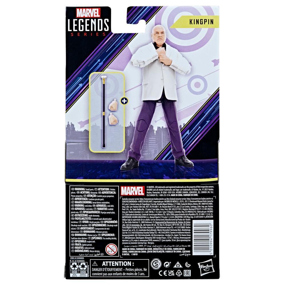 Hasbro Marvel Legends Series Kingpin Action Figures (6”) product thumbnail 1