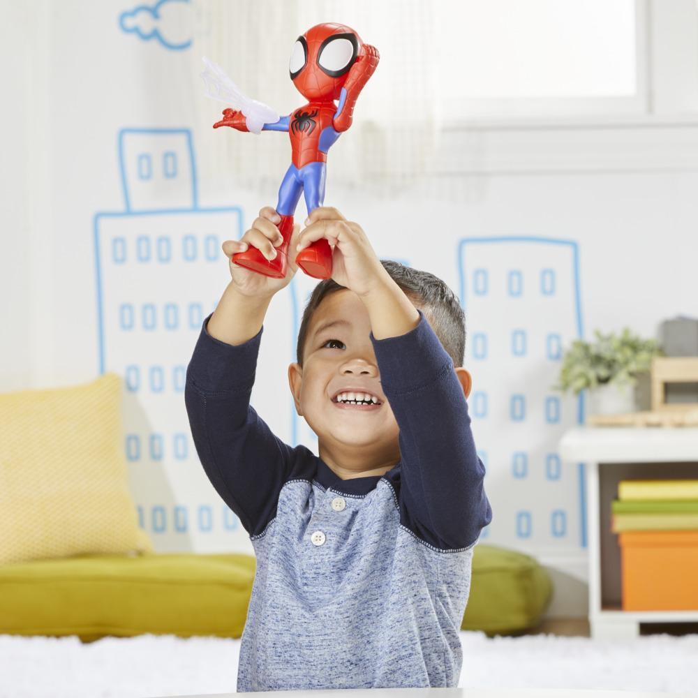Marvel Spidey and His Amazing Friends Supersized Spidey Action Figure, Preschool Superhero Toy for Kids Ages 3 and Up product thumbnail 1