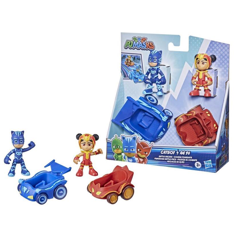 PJ Masks Catboy vs An Yu Battle Racers Preschool Toy, Vehicle and Action Figure Set for Kids Ages 3 and Up product image 1