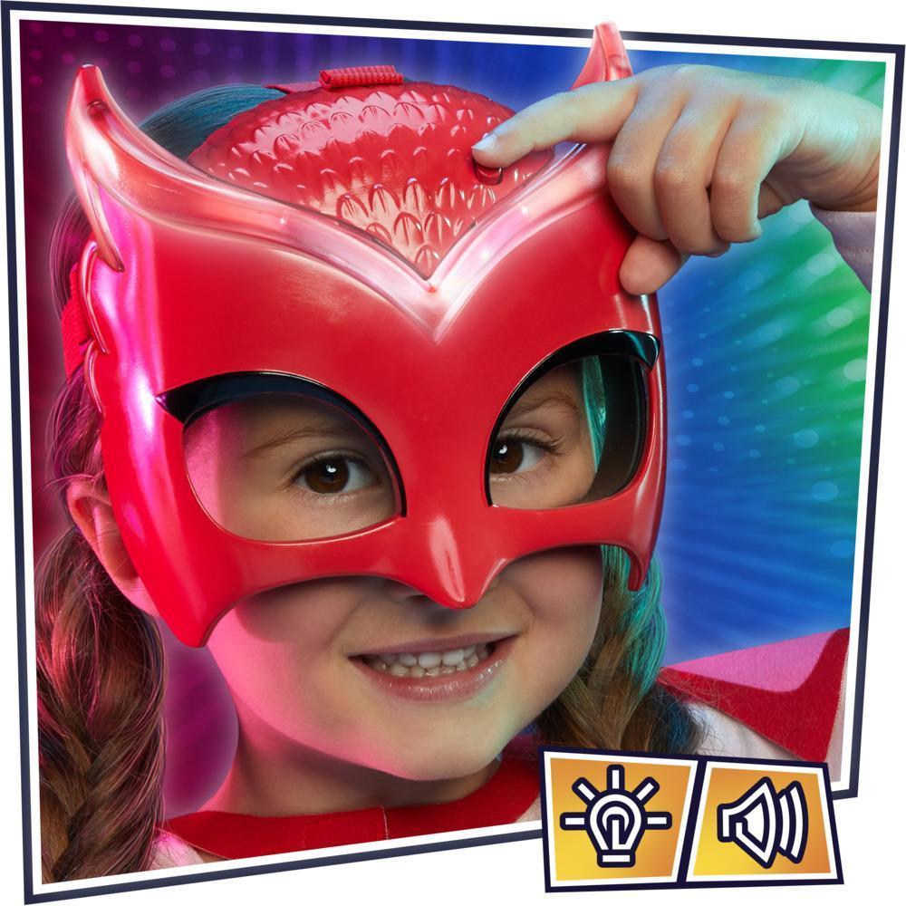 PJ Masks Owlette Deluxe Mask Set, Preschool Dress-Up Toy, Light-up Mask and Owl Wings Accessory for Kids Ages 3 and Up product thumbnail 1