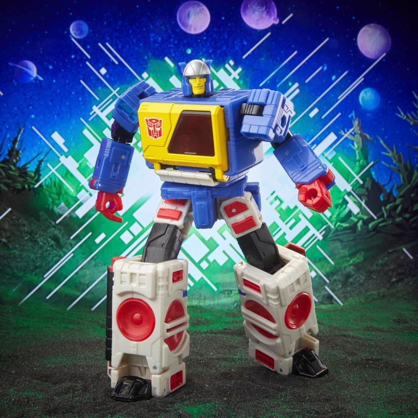 Transformers Legacy Evolution Voyager Twincast and Autobot Rewind Converting Action Figures (7”) product image 1