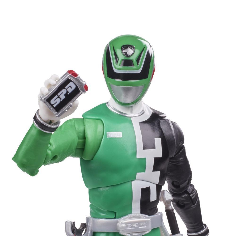 Power Rangers Lightning Collection S.P.D. Green Ranger 6-Inch Premium Collectible Action Figure Toy with Accessories product thumbnail 1
