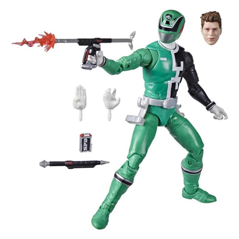Power Rangers Lightning Collection S.P.D. Green Ranger 6-Inch Premium Collectible Action Figure Toy with Accessories product image 1
