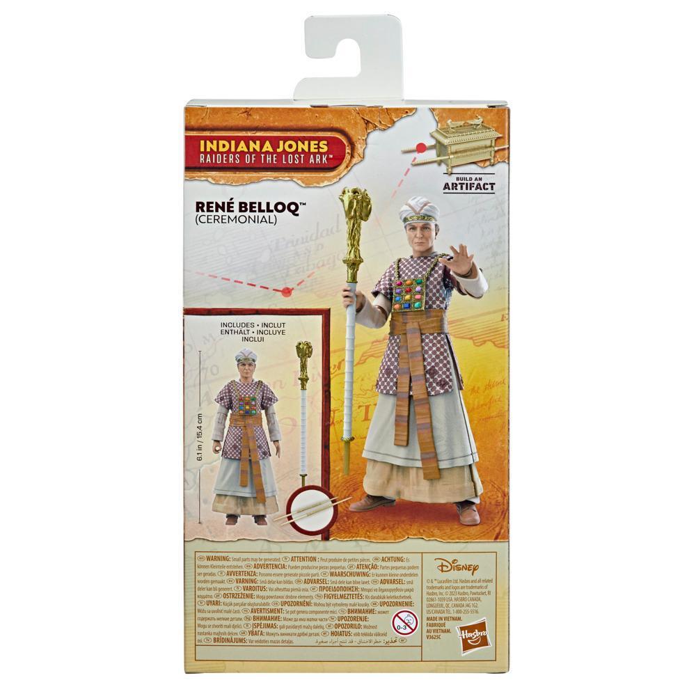 Indiana Jones Adventure Series René Belloq (Ceremonial) Action Figure (6”) product thumbnail 1